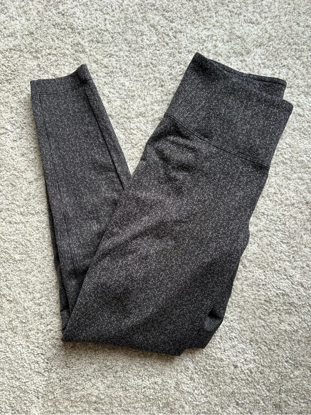 Athleta Delancey Charcoal Gray Ponte High-Rise Skinny Leggings